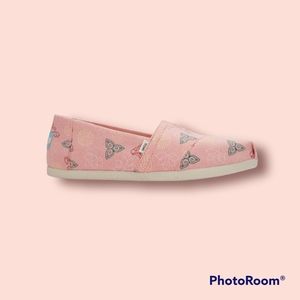 Tom's Alpargata Dusty Rose Namaste Print